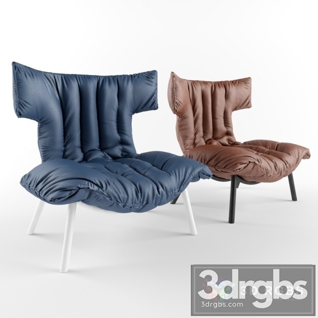 Ample Armchair 3dsmax Download - thumbnail 1