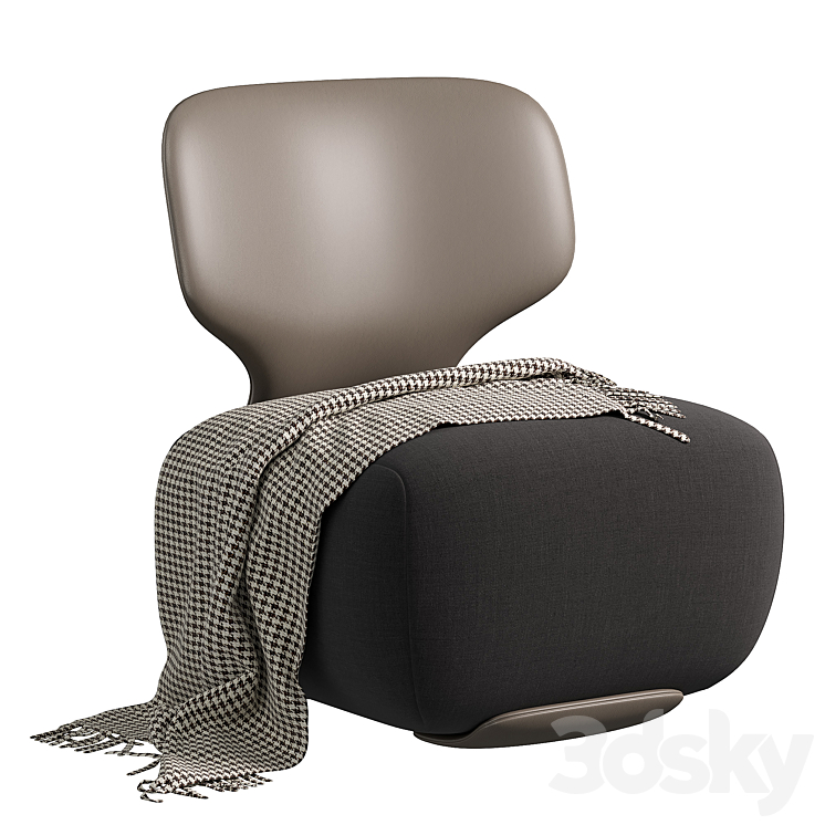 Amur Noa Chair 3DS Max Model - thumbnail 2