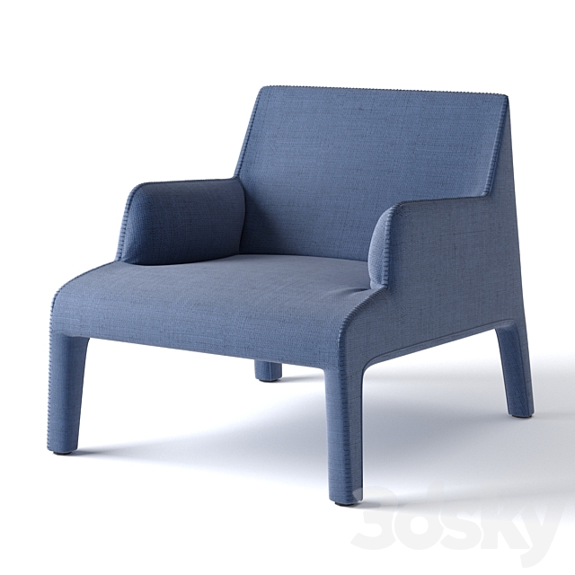 Amura Frida armchair 3DSMax File - thumbnail 1