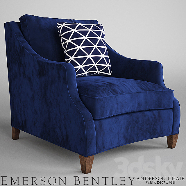 ANDERSON CHAIR 3DS Max Model - thumbnail 1