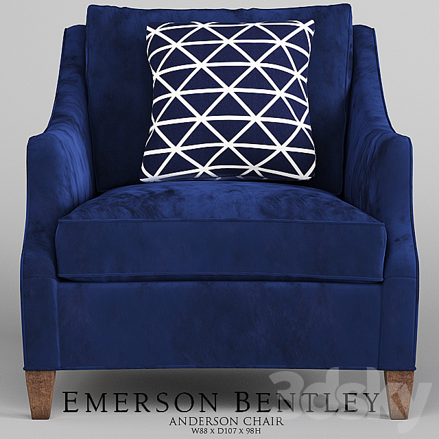 ANDERSON CHAIR 3DS Max Model - thumbnail 2