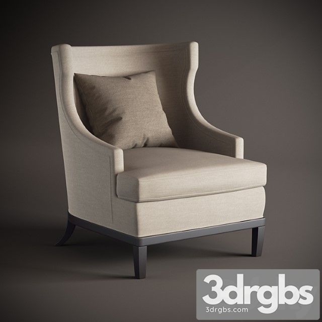 Andrew Martin Northumberland Chair 3dsmax Download - thumbnail 1