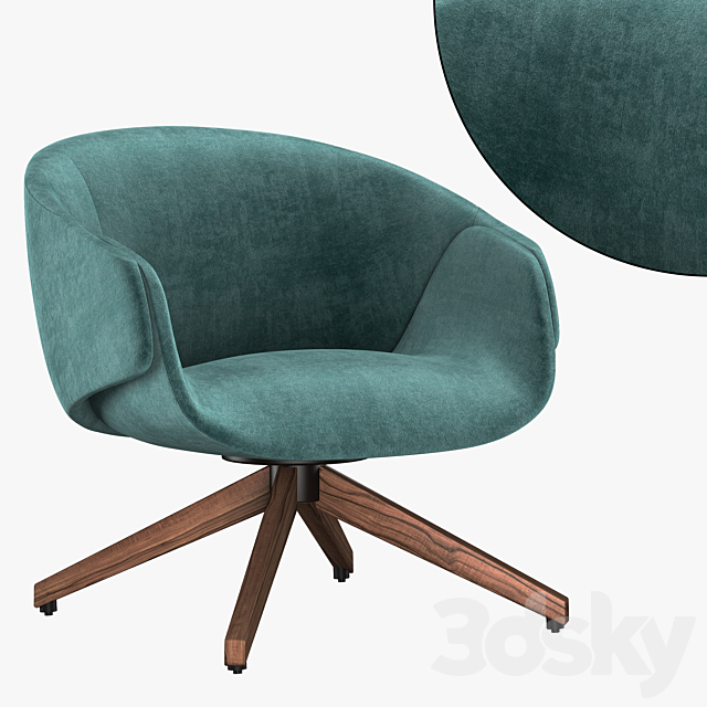 Anita_armchair 3DSMax File - thumbnail 1