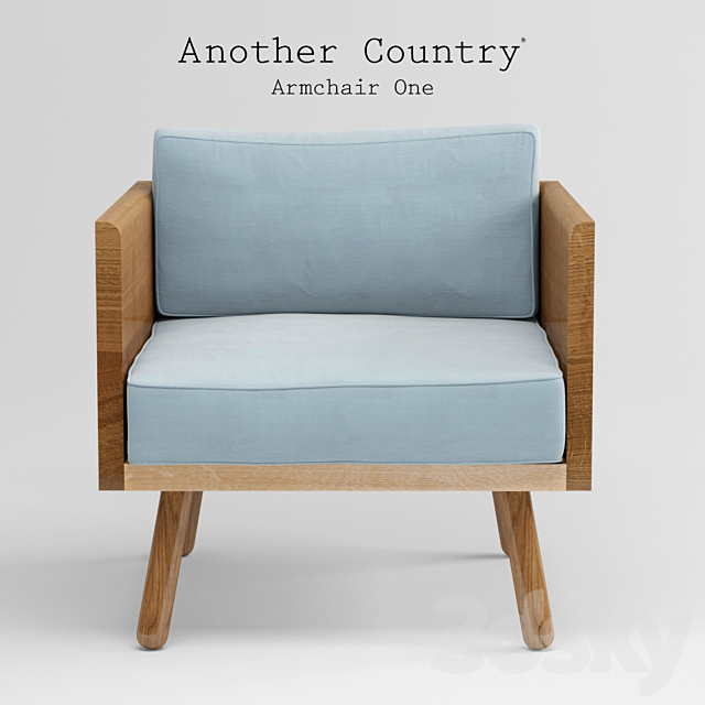 Another Country armchair-one 3ds Max - thumbnail 1