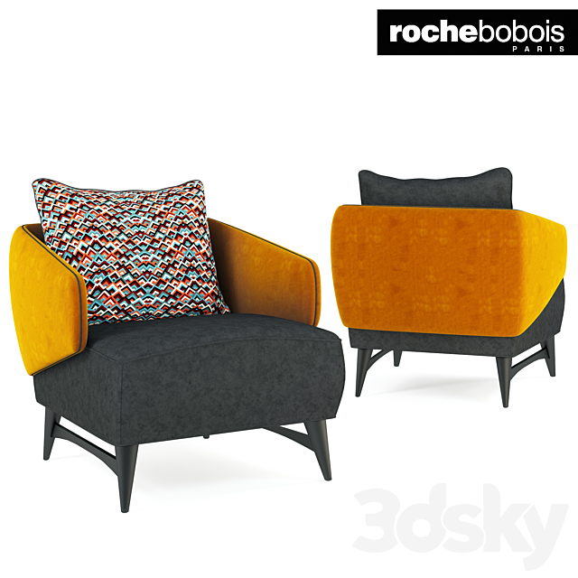 ARIES Armchair 3DS Max Model - thumbnail 2