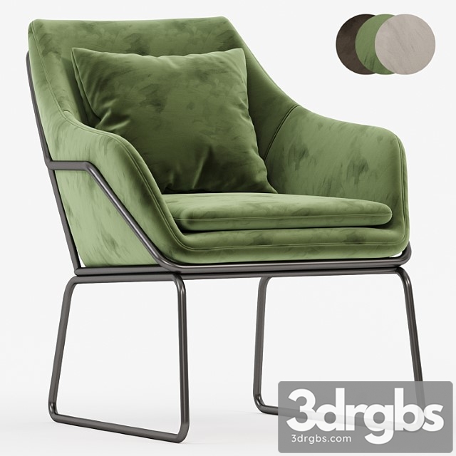 Arizona Armchair 3dsmax Download - thumbnail 1