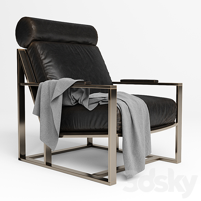 arm chair 06 3DSMax File - thumbnail 1