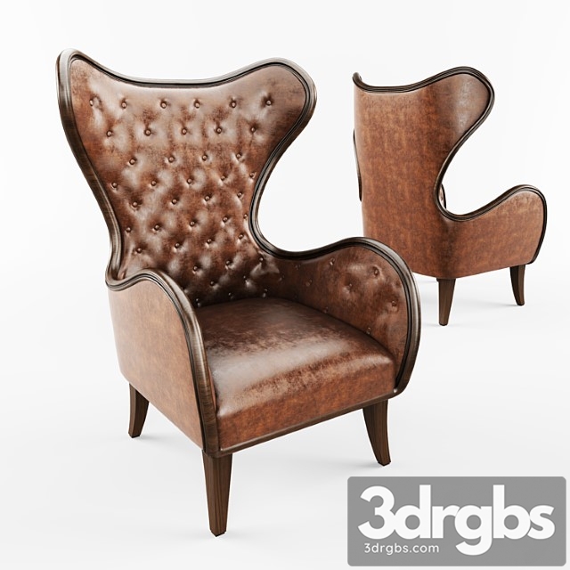 Arm Chair Classic 2 3dsmax Download - thumbnail 1