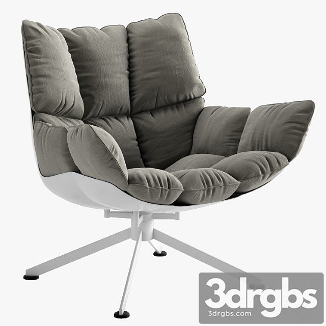 Arm chair Husk 3dsmax Download - thumbnail 1