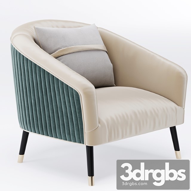 Armchair 02 14 3dsmax Download - thumbnail 1