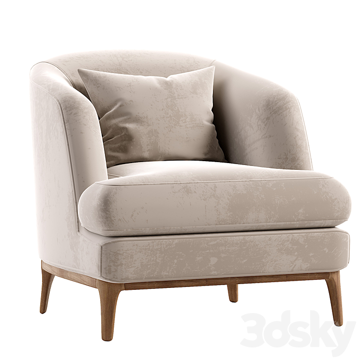 Armchair 3DS Max - thumbnail 1