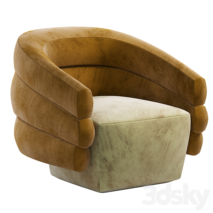 Armchair 3DS Max - thumbnail 1