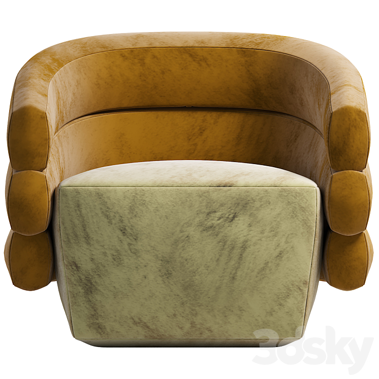 Armchair 3DS Max - thumbnail 2