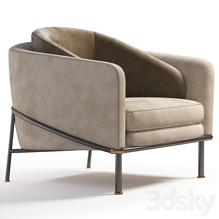 Armchair 3DS Max - thumbnail 1