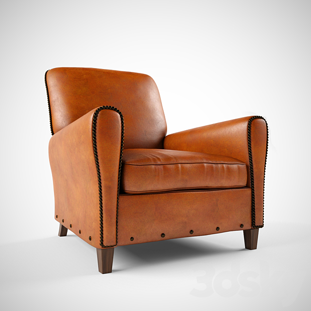 armchair 3ds Max - thumbnail 1