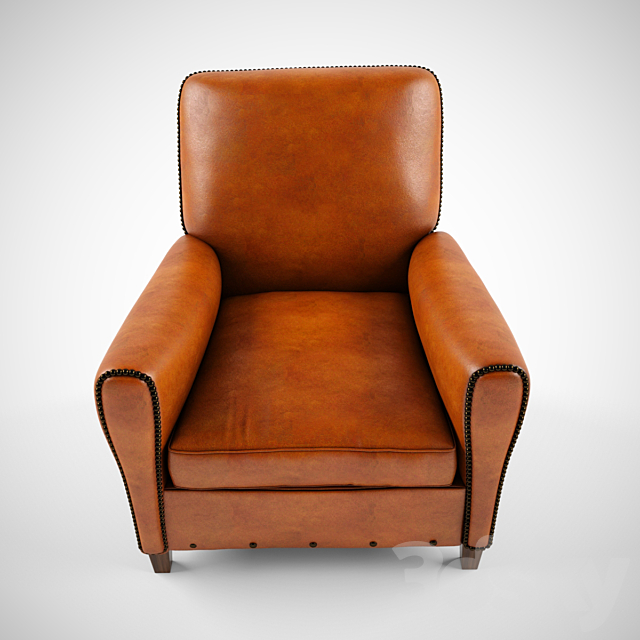 armchair 3ds Max - thumbnail 3