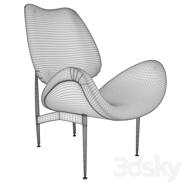 armchair 3DSMax File - thumbnail 3