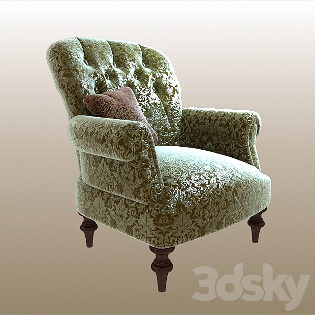 Armchair 3DSMax File - thumbnail 1