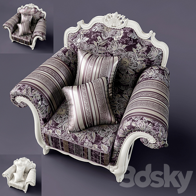 Armchair 3DSMax File - thumbnail 2