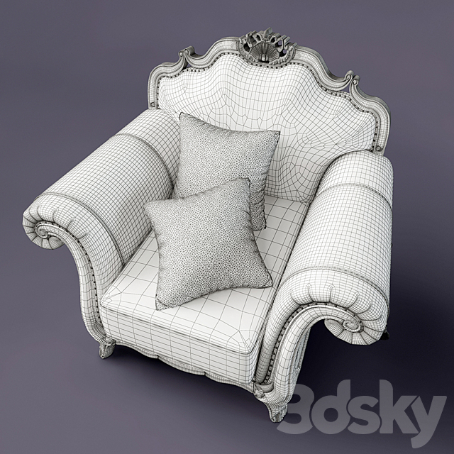 Armchair 3DSMax File - thumbnail 3