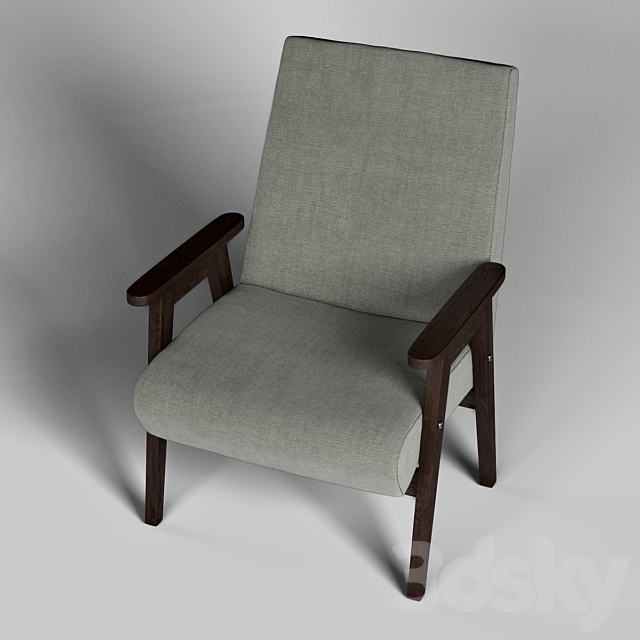 Armchair 3DSMax File - thumbnail 2