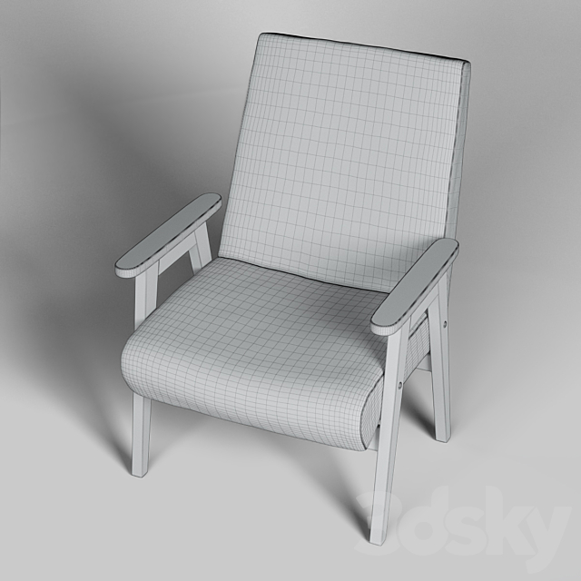 Armchair 3DSMax File - thumbnail 3