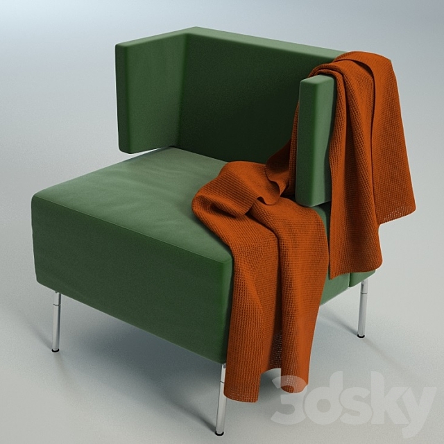 Armchair 3DSMax File - thumbnail 1