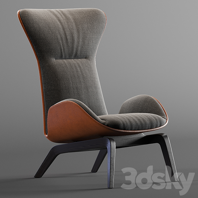 Armchair _ Casamania & Horm SOHO 3DSMax File - thumbnail 1