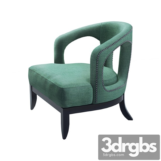 Armchair adam eichholtz 3dsmax Download - thumbnail 1