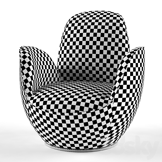 Armchair AIRCELL FAUTEUIL 3DSMax File - thumbnail 2