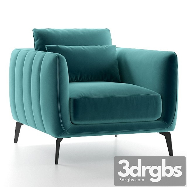 Armchair amsterdam 2 3dsmax Download - thumbnail 1