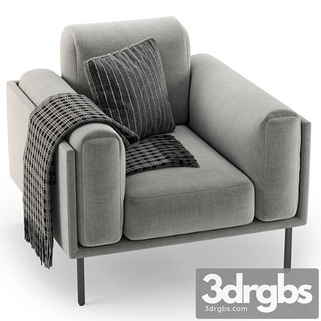 Armchair Amura Giorgio 3dsmax Download - thumbnail 1