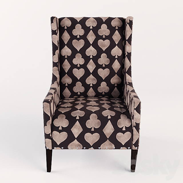 Armchair – Andrew Martin – Pluto 3DS Max Model - thumbnail 2