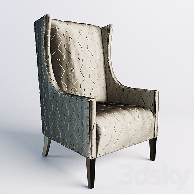 Armchair – Andrew Martin – Pluto 3DS Max Model - thumbnail 3