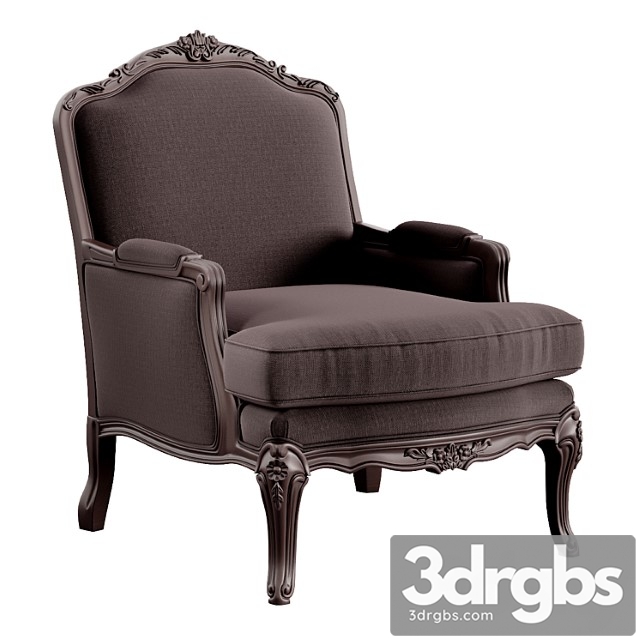 Armchair angelo cappellini 3dsmax Download - thumbnail 1