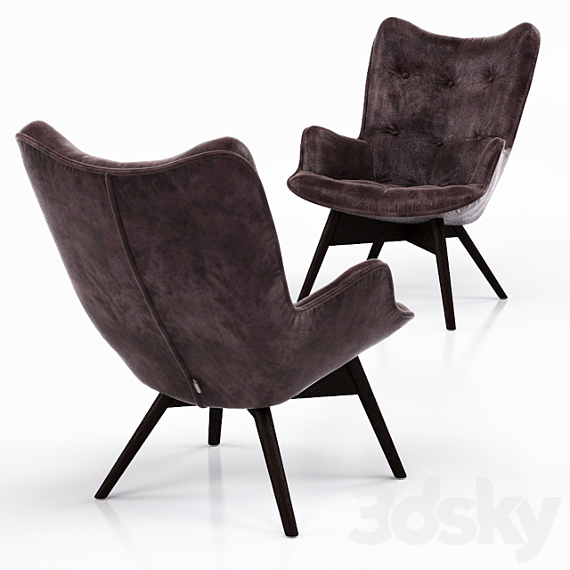 Armchair Angels Wings 3DSMax File - thumbnail 2