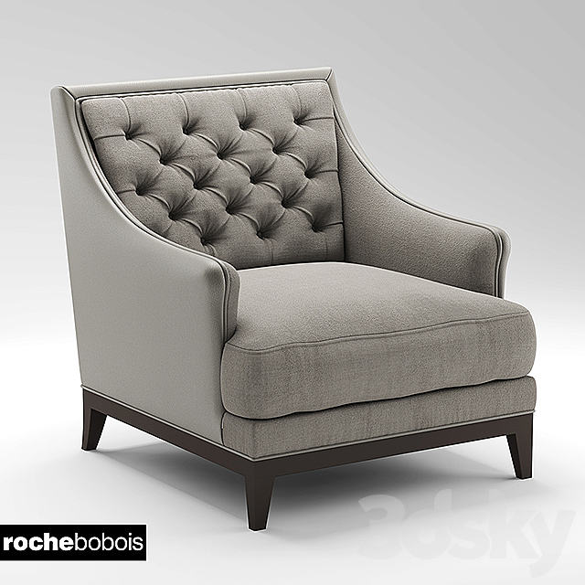 Armchair Armchair FAUTEUIL EPOQ roche bobois 3DSMax File - thumbnail 1