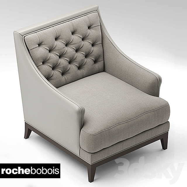 Armchair Armchair FAUTEUIL EPOQ roche bobois 3DSMax File - thumbnail 2