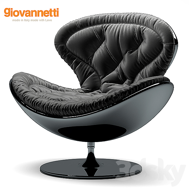 Armchair Armchair Giovannetti Jetsons 3DSMax File - thumbnail 1