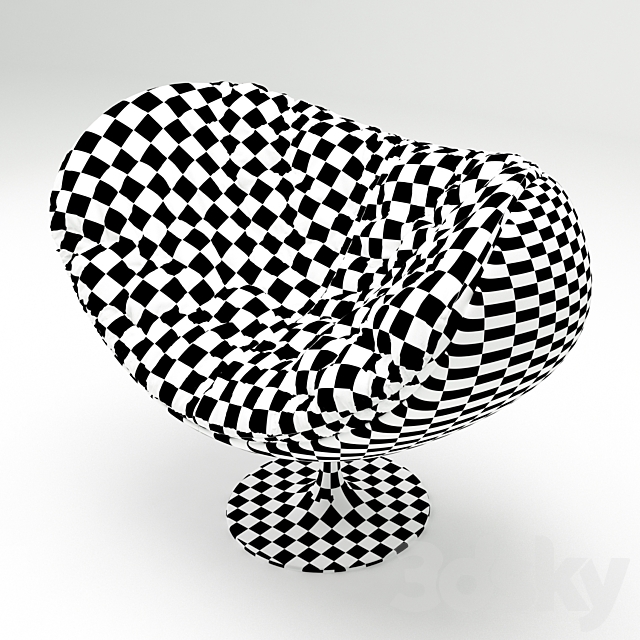 Armchair Armchair Giovannetti Love 3DSMax File - thumbnail 2