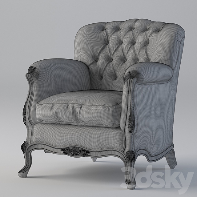 Armchair Ascension Latorre Delanois. 3ds Max - thumbnail 2