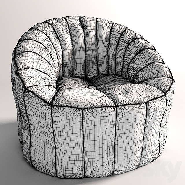 Armchair Australia 3DS Max Model - thumbnail 2