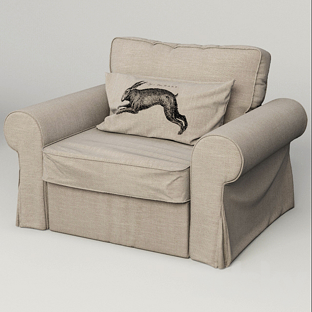 Armchair BAKKABRU 3DSMax File - thumbnail 1