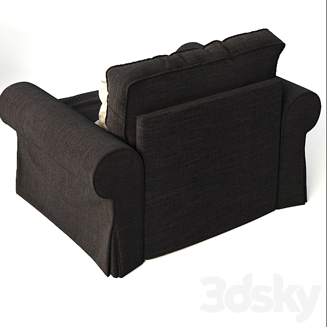 Armchair BAKKABRU 3DSMax File - thumbnail 3