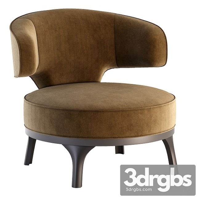 Armchair by Martinez Cardona 3dsmax Download - thumbnail 1