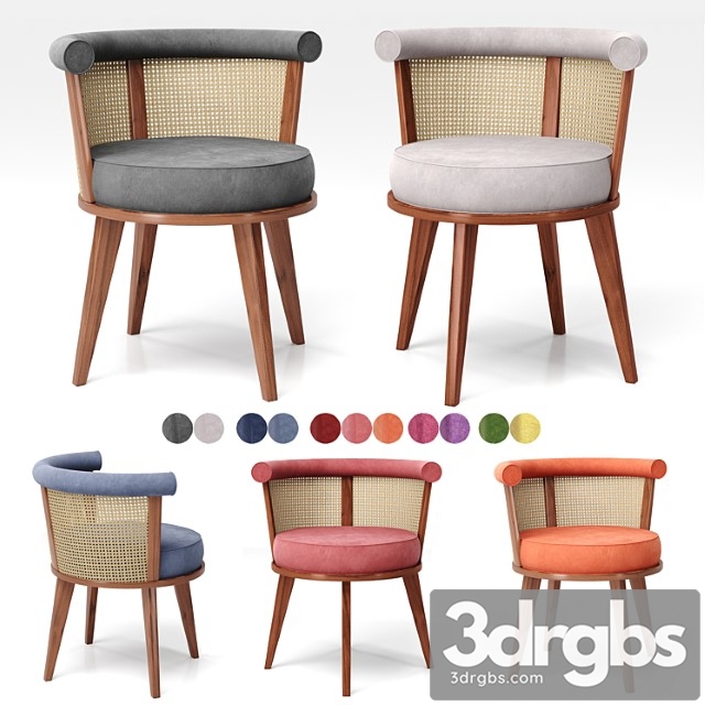 Armchair By Wood Tailors Club 3dsmax Download - thumbnail 1