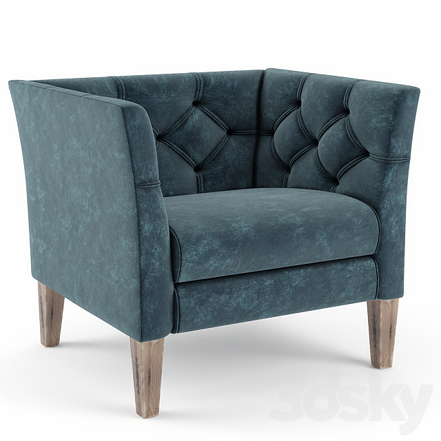 Armchair Capito “MANON” _ ARMCHAIR Capito MANON 3ds Max - thumbnail 1