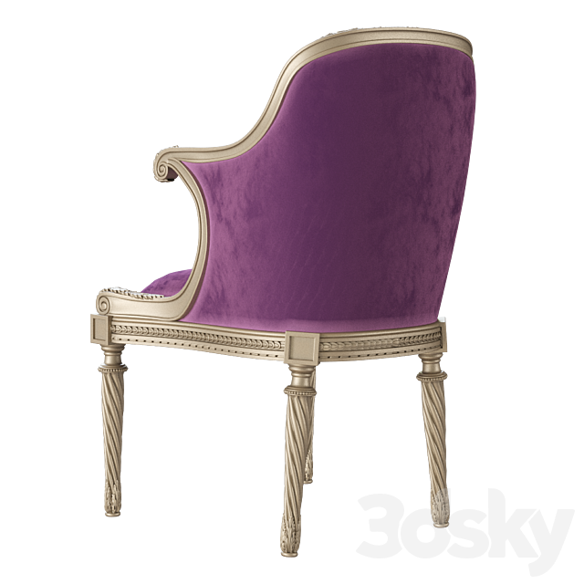 armchair Classic 3DSMax File - thumbnail 2