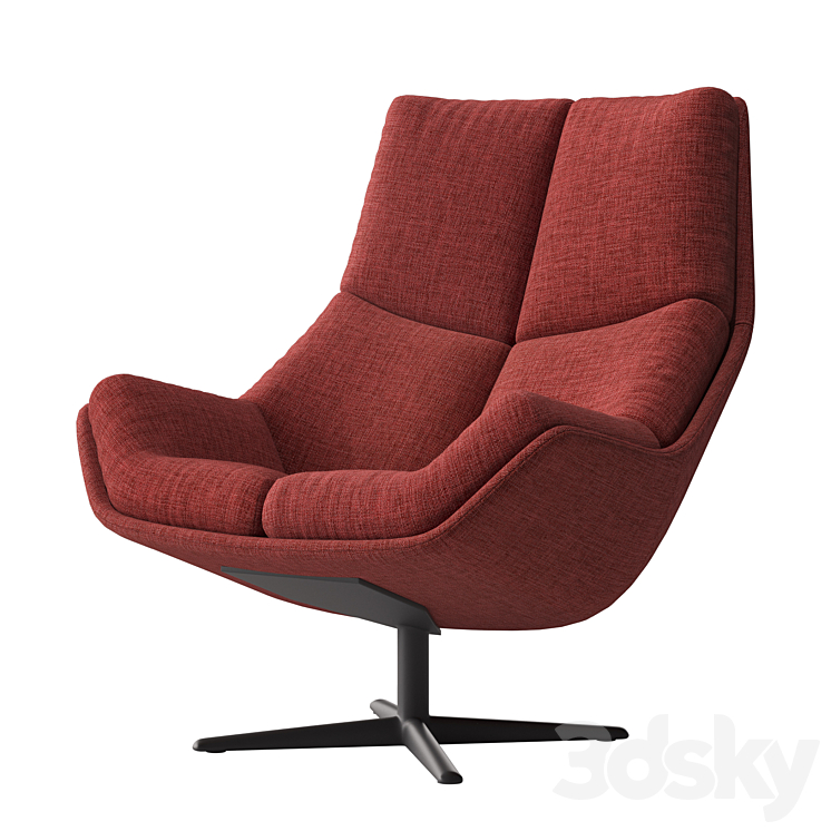 Armchair COVA by DAVIS 3DS Max Model - thumbnail 1