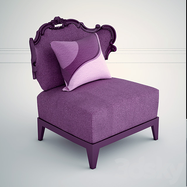 Armchair Creazioni Eva 3DSMax File - thumbnail 2